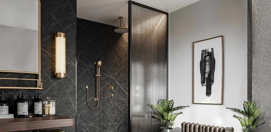 A fresh look for your bathroom walls