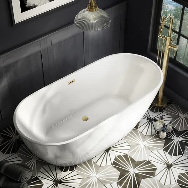 Wren Freestanding Bath · reference photograph; selected finish may differ